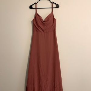 Azazie Daenerys in Desert Rose - Bridesmaid Dress - size 6